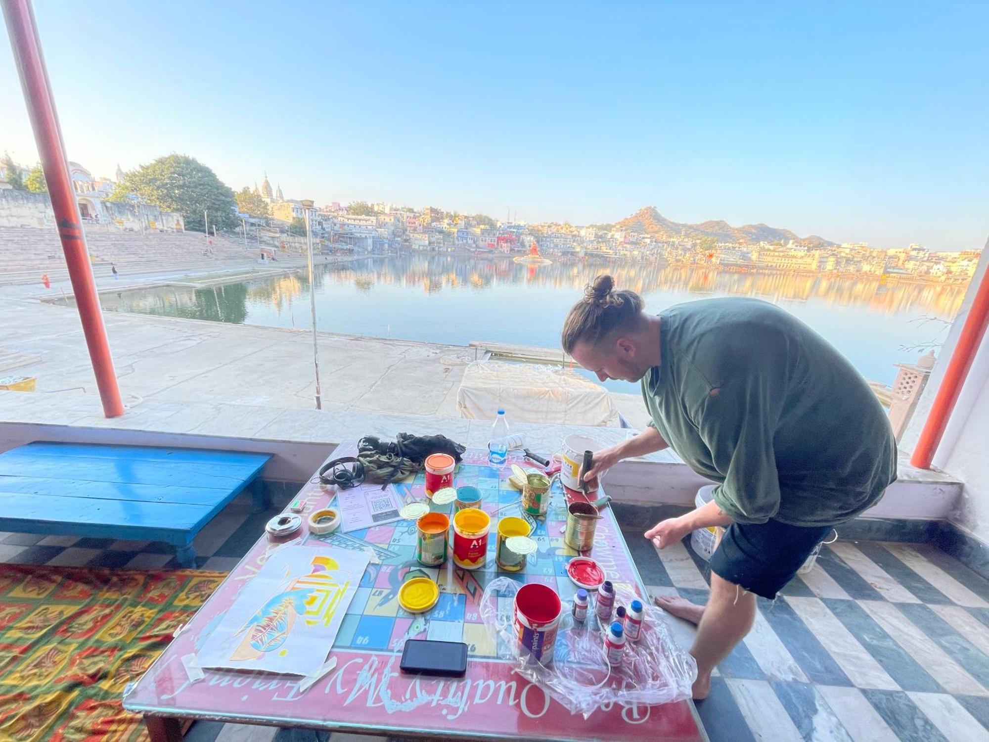 Doctor Alone Hostel Pushkar Ngoại thất bức ảnh
